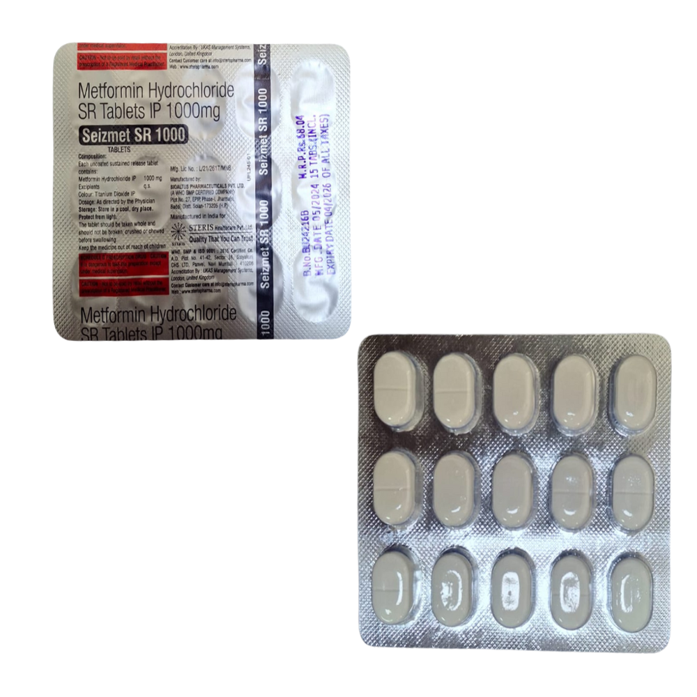 metformin hydrochloride 1000 mg