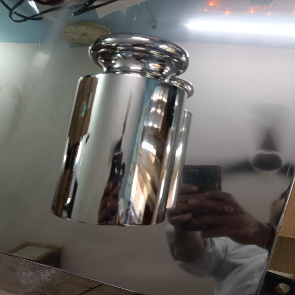 Steeless Steel Weights - Color: Mirror Finish Silver