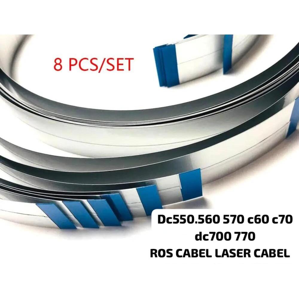 Xerox Dc550 560 570 Dc250 252 260 C60 C70 Dc700 Dc770 ROS LASER CABEL NEW SET 8PC