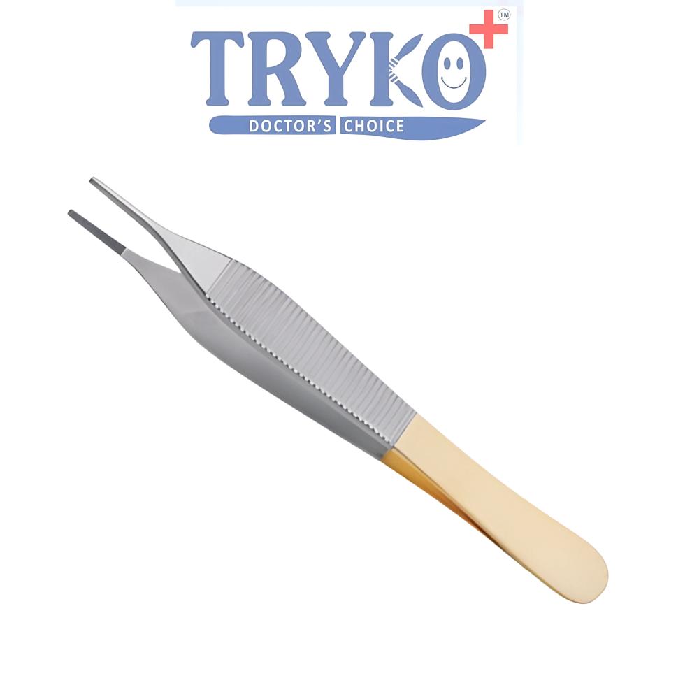 Adson Dissecting Forceps TC Plane 6 Inch Brand TRYKO+