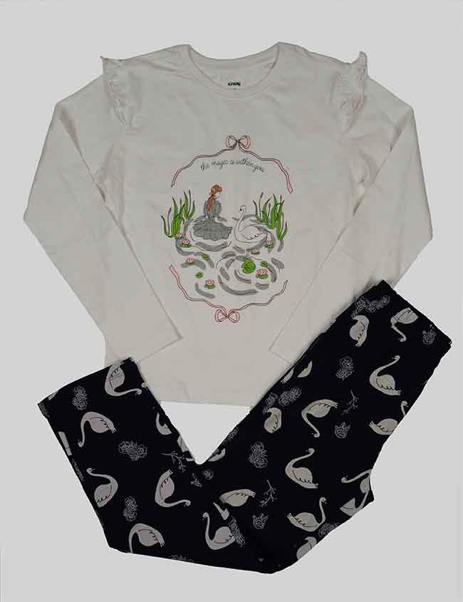 G22178 Sinsay Girls Printed Pyjama Set