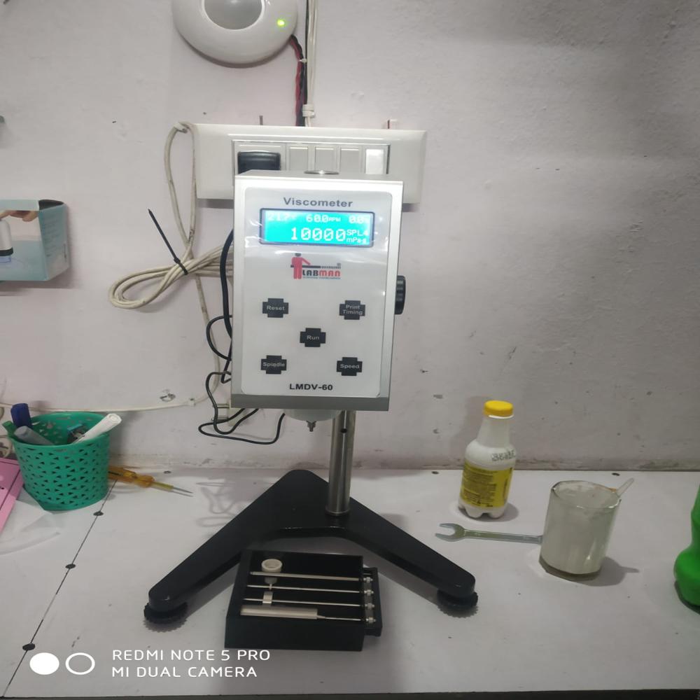 Digital  Viscometer - Application: Paints