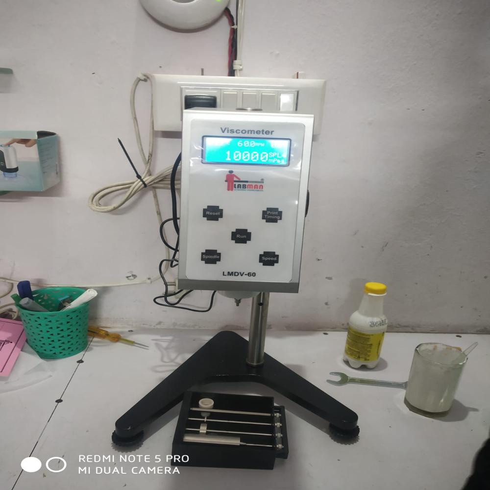 Digital  Viscometer - Application: Paints