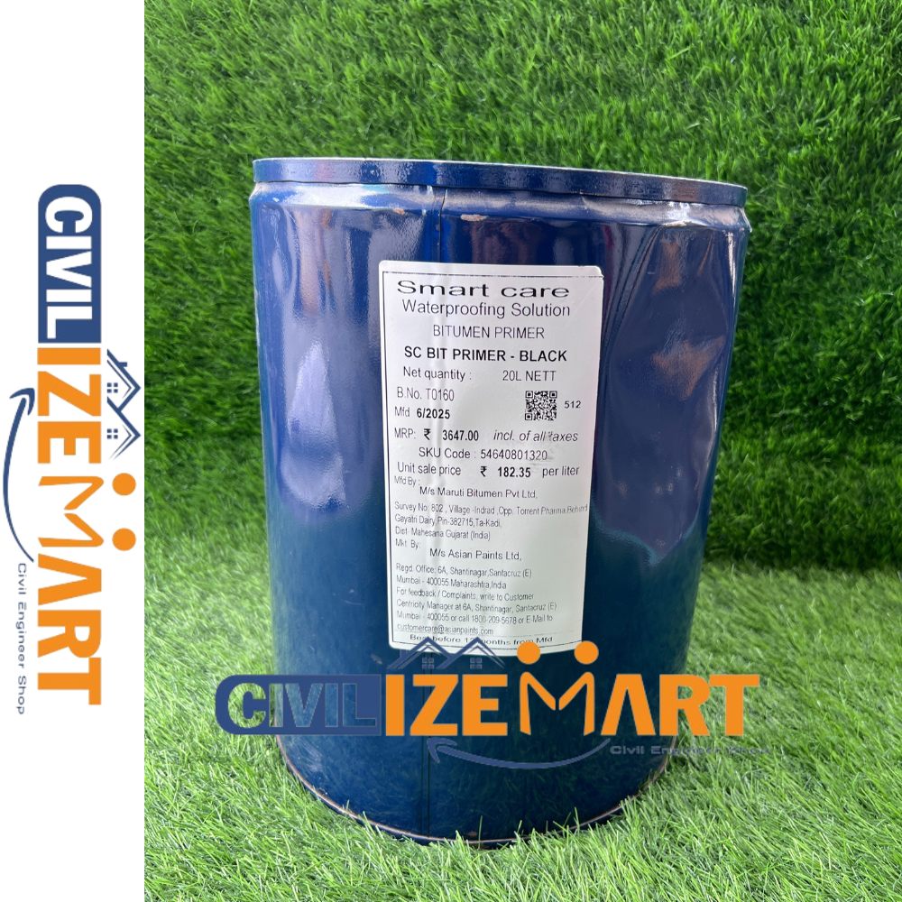 Smartcare Sc Bit Primer-Block Waterproofing Coating - Application: Used As A Primer For Block Or Tile Adhesive In Construction