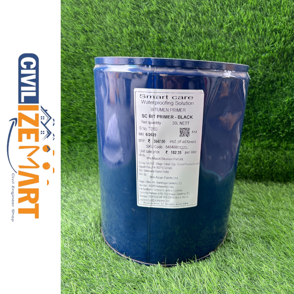 Smartcare Sc Bit Primer-block Waterproofing Coating - Application: Used As A Primer For Block Or Tile Adhesive In Construction