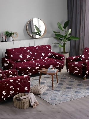Elastic sofa cover 5 seater