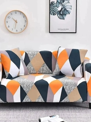 Elastic sofa cover 5 seater