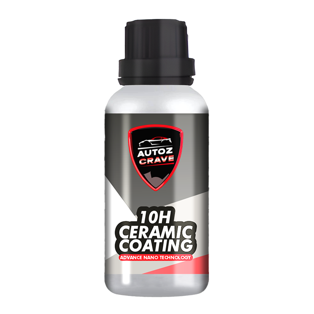 Autozcrave 10h Ceramic Coating For Car - 50ml Advanced Ceramic Nano Coating, 10h Hardness, Ultra-high Mirror Gloss, Hydrophobic Protection