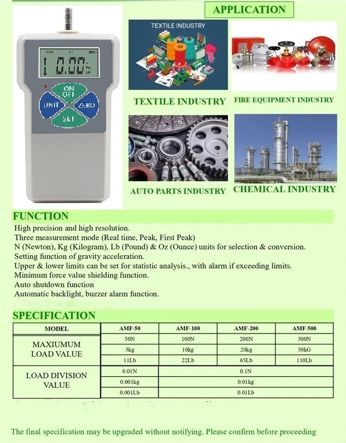 SF-500 Digital Force Gauge