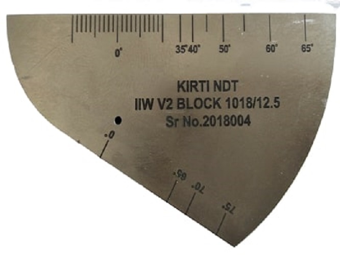 V2 Ultrasonic Calibration Block