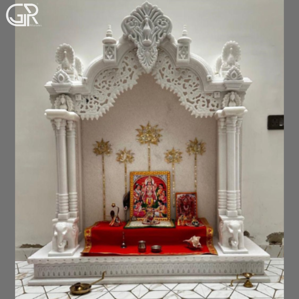 Polished Marble Temple