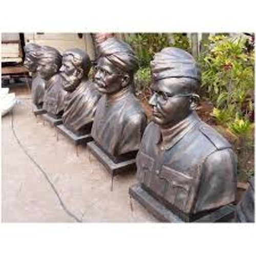 Human Personalized FRP Portrait Statue