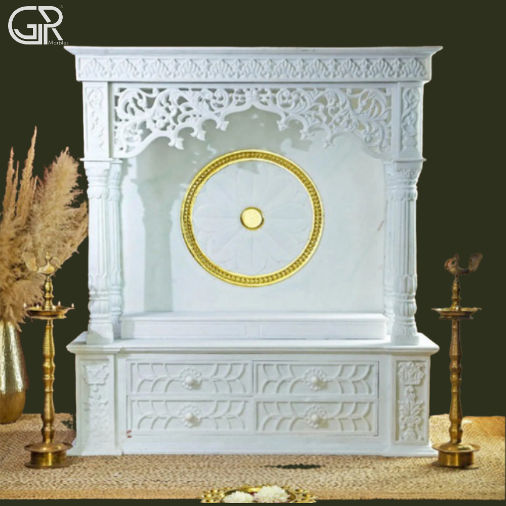 Painted Marble Temple - Hardness: High