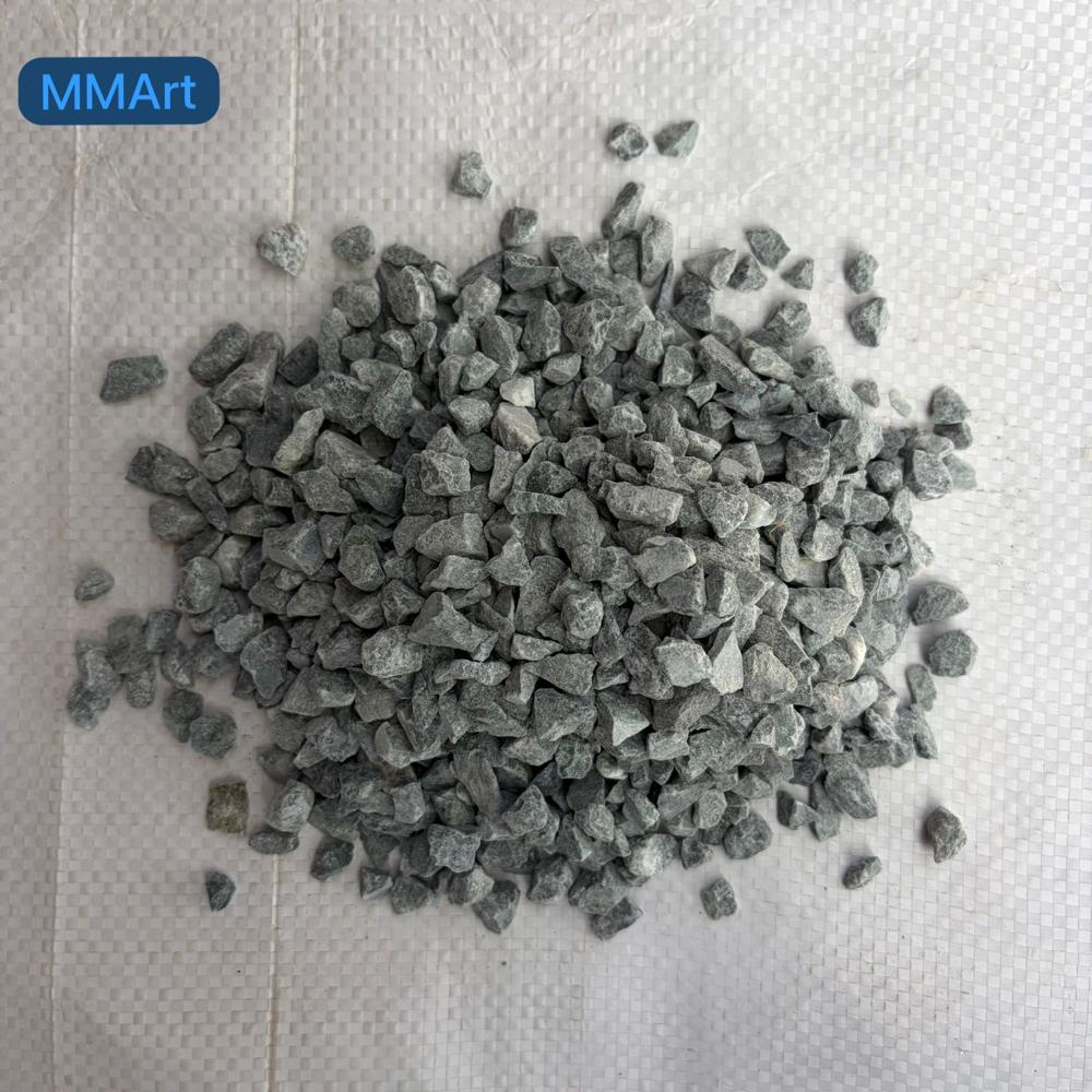 Natural Crushed Marble Washed Dustfree Stone Chips Aggregates for Terrazzo Landscaping and Stone Carpet