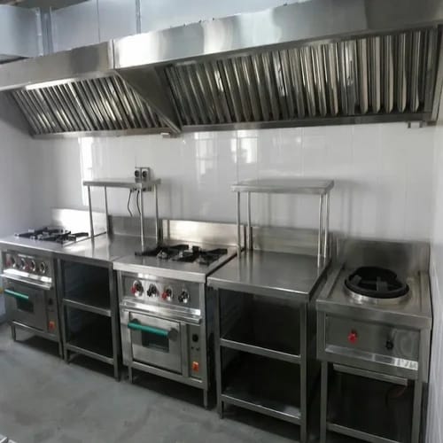 Restaurant Kitchen Equipments - Material: Stainless Steel