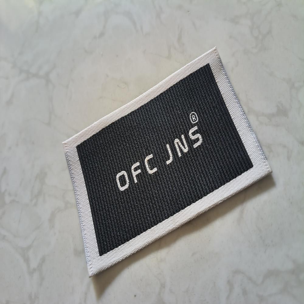 Woven Branding Labels - Coating Type: Embroidered