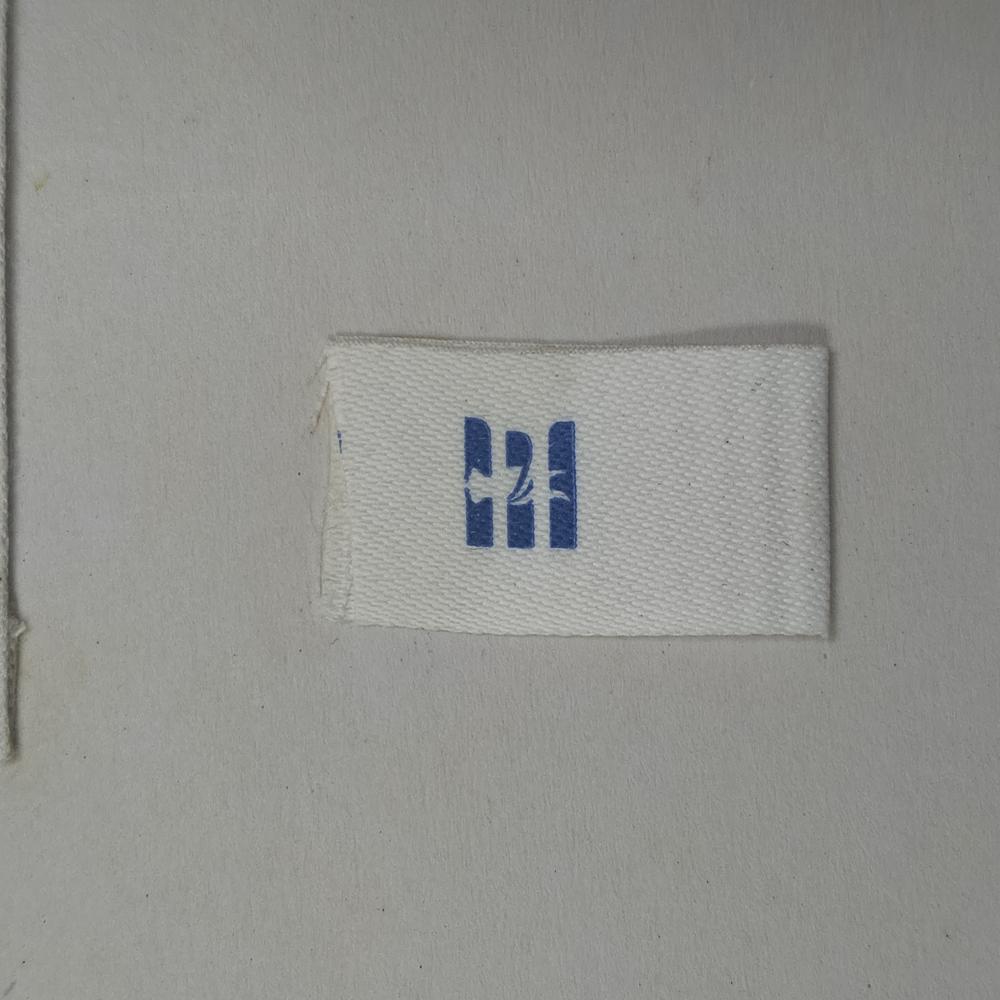 Double Woven-Edged Satin Logo Labels - Coating Type: Soft