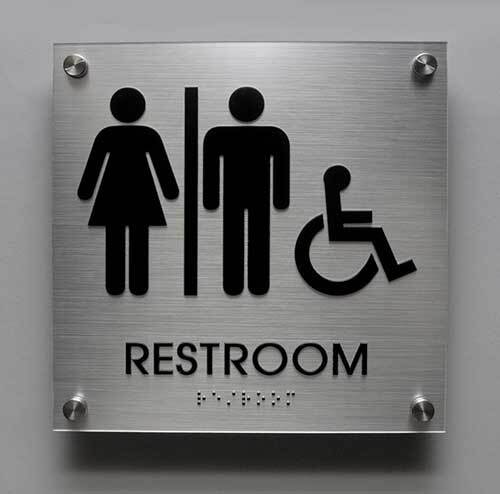 Restroom Signage