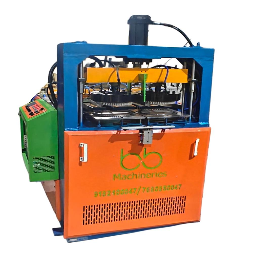 Automatic Double Die Paper Plate Making Machine