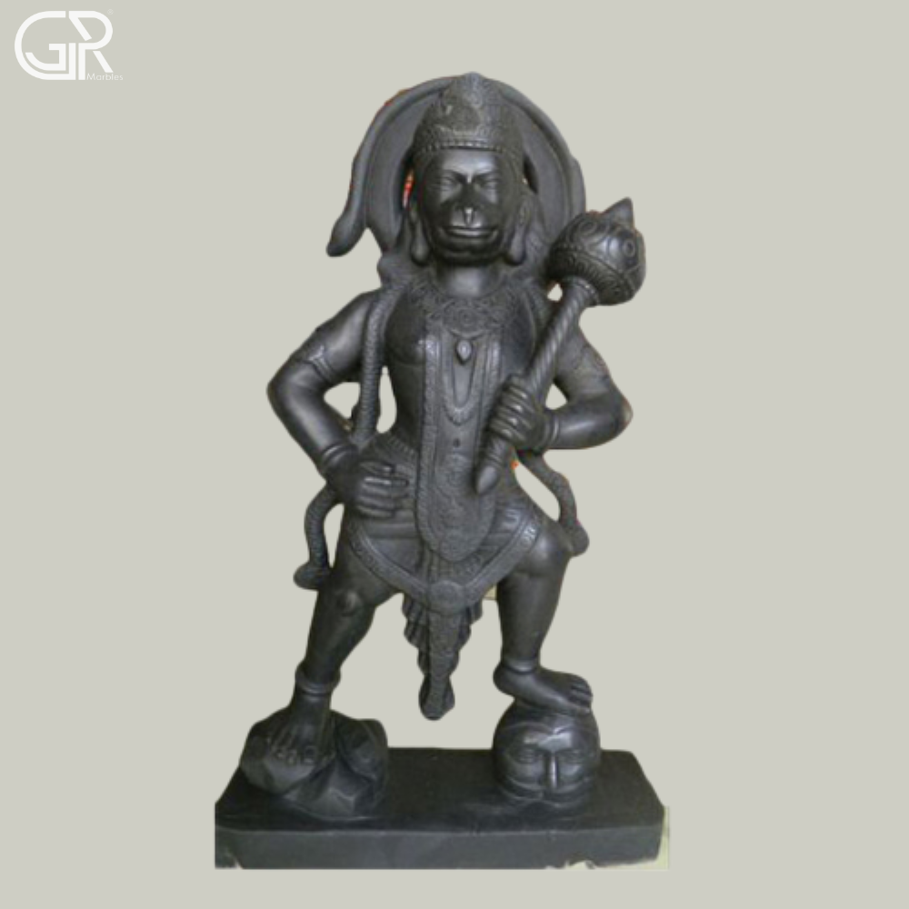 Black Marble Hanuman ji