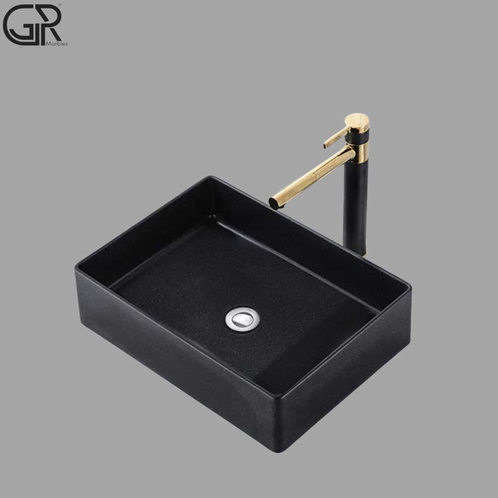 black marble Wash Basin