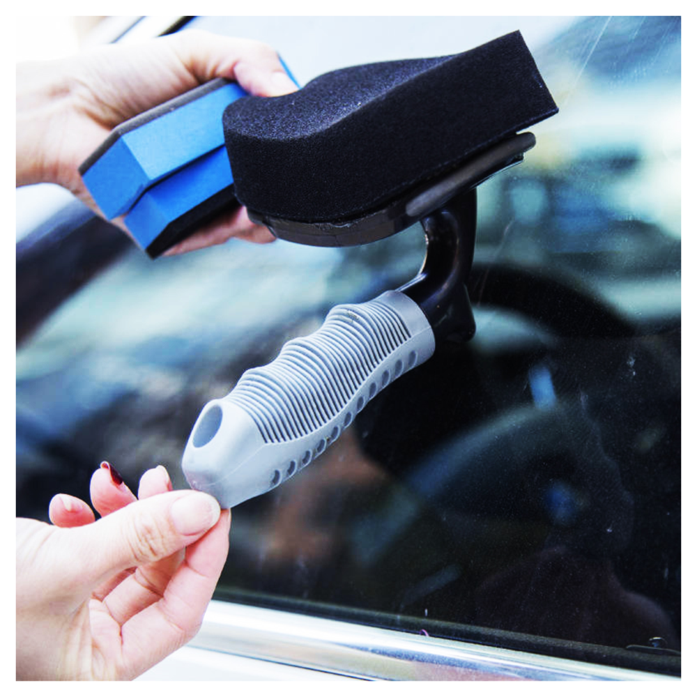 AUTOZCRAVE Tyre Polish Foam Brush - Tyre Polish Brush for Smooth & Even Application