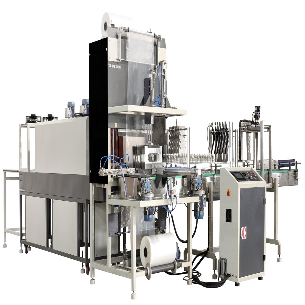Fully Automatic 120 Bpm Shrink Wrapping Machine - Application: Water Bottle