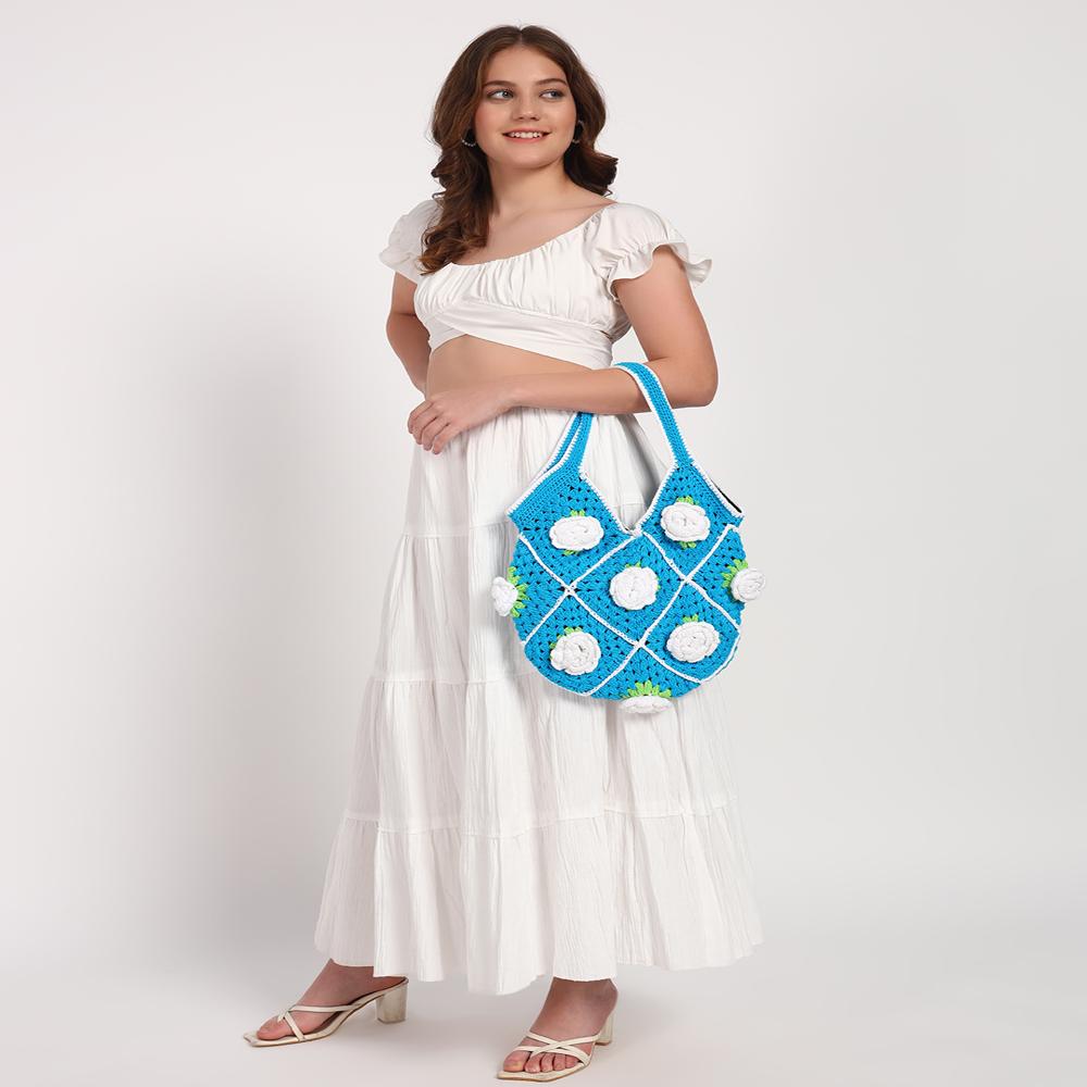 Vacay Tote Crochet Handmade Bag