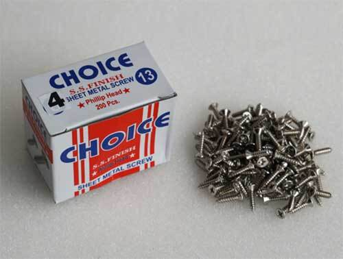 Hardware Metal Screws