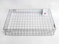 Ss Kitchen Utensil Basket - Stainless Steel Ss304, 15x20x6 Inch, Silver | Spot Welded, Rustproof, Integrated Handles