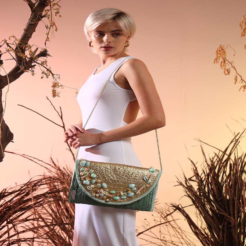 Ladies Ocean Shell Bag