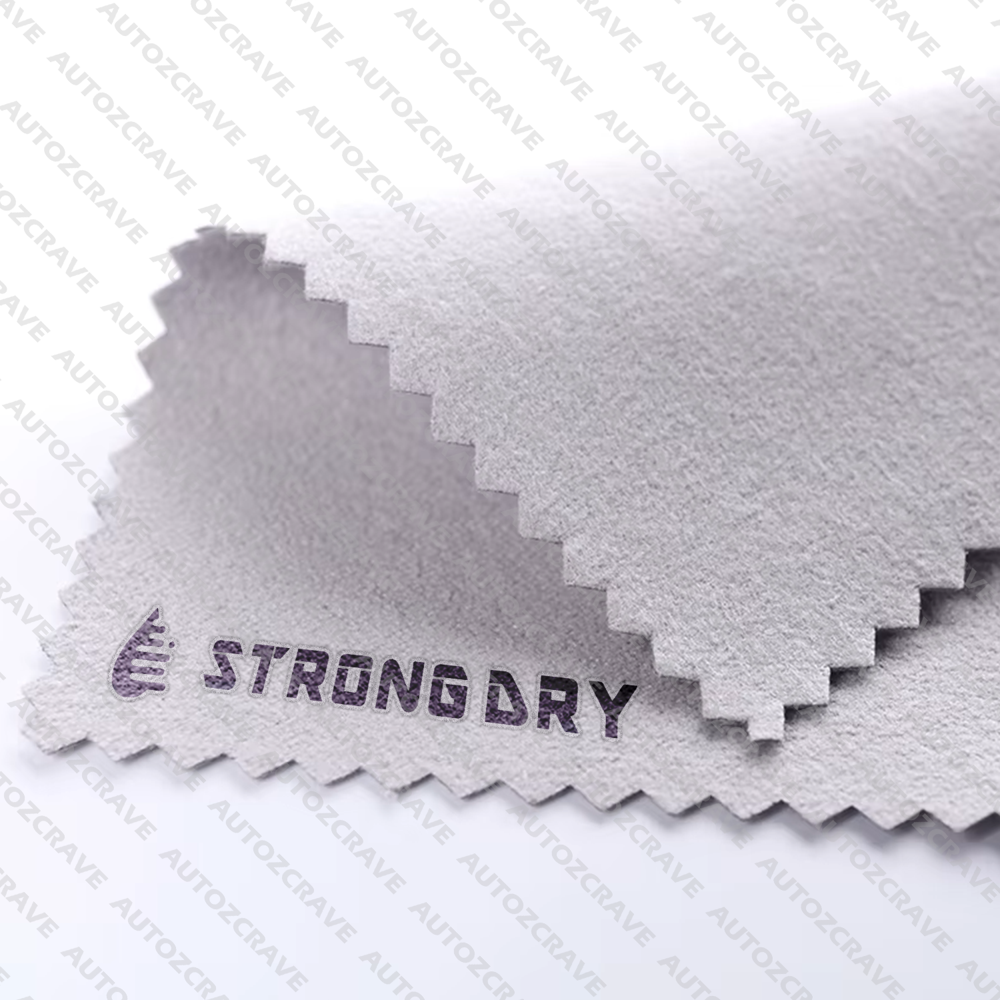 AUTOZCRAVE Suede Cloth For Ceramic Coating - Premium Suede Fabric (10x10 cm, Pack of 400)