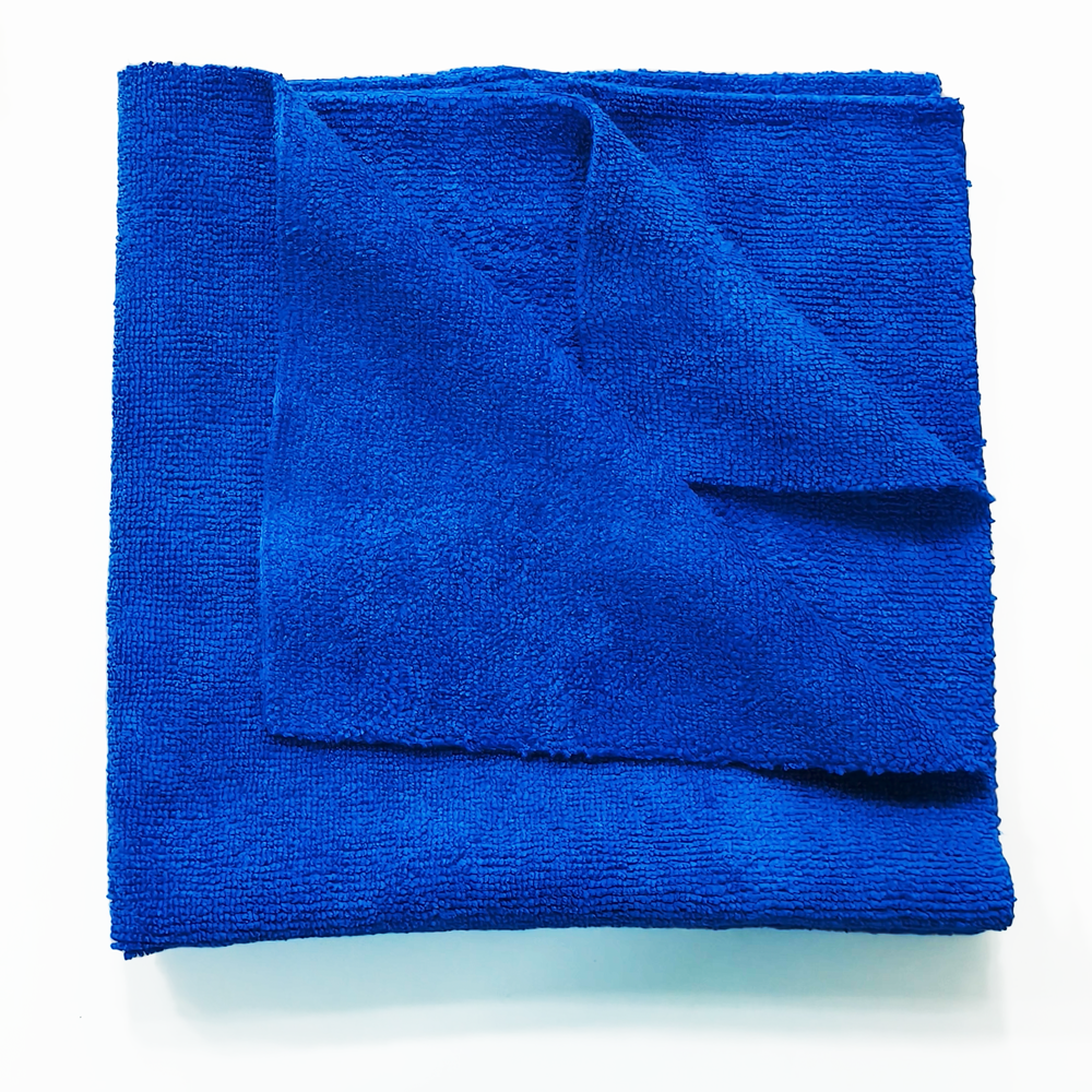 AUTOZCRAVE Wrap Edgeless Microfiber Cloth (40x40 cm, 360 GSM) - Lint-Free Car Detailing & Cleaning Towel