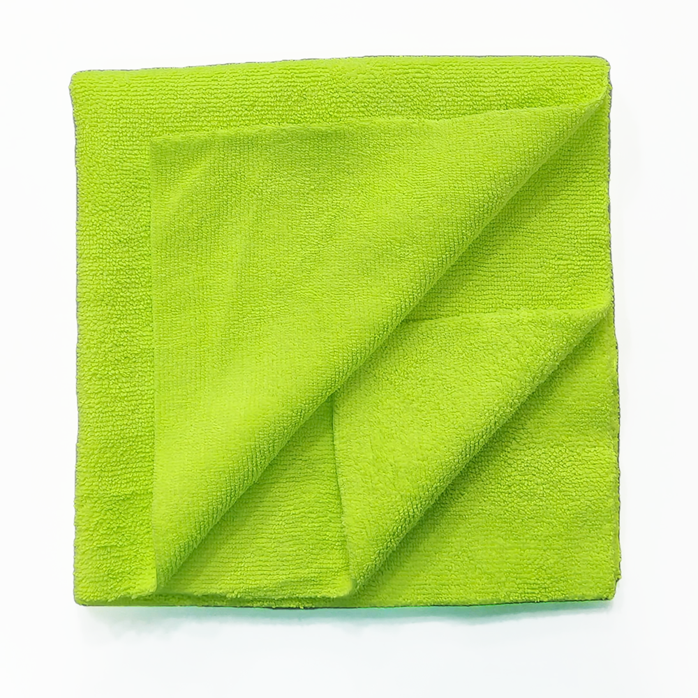 AUTOZCRAVE Wrap Edgeless Microfiber Cloth (40x40 cm, 360 GSM) - Lint-Free Car Detailing & Cleaning Towel