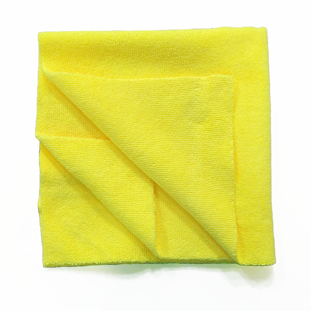 AUTOZCRAVE Wrap Edgeless Microfiber Cloth (40x40 cm, 360 GSM) - Lint-Free Car Detailing & Cleaning Towel