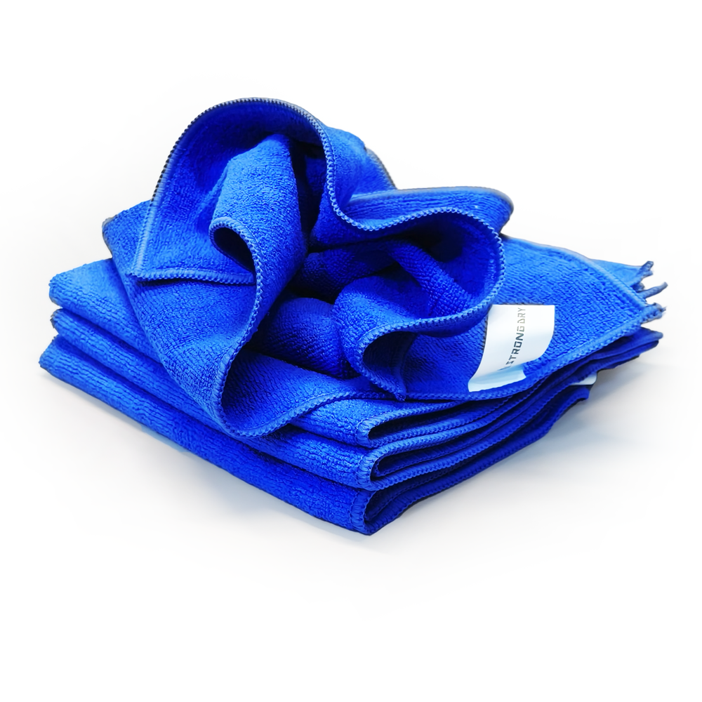 AUTOZCRAVE Wrap Knitted Microfiber Cloth (40x40 cm, 360 GSM) - Lint-Free Car Detailing & Cleaning Towel