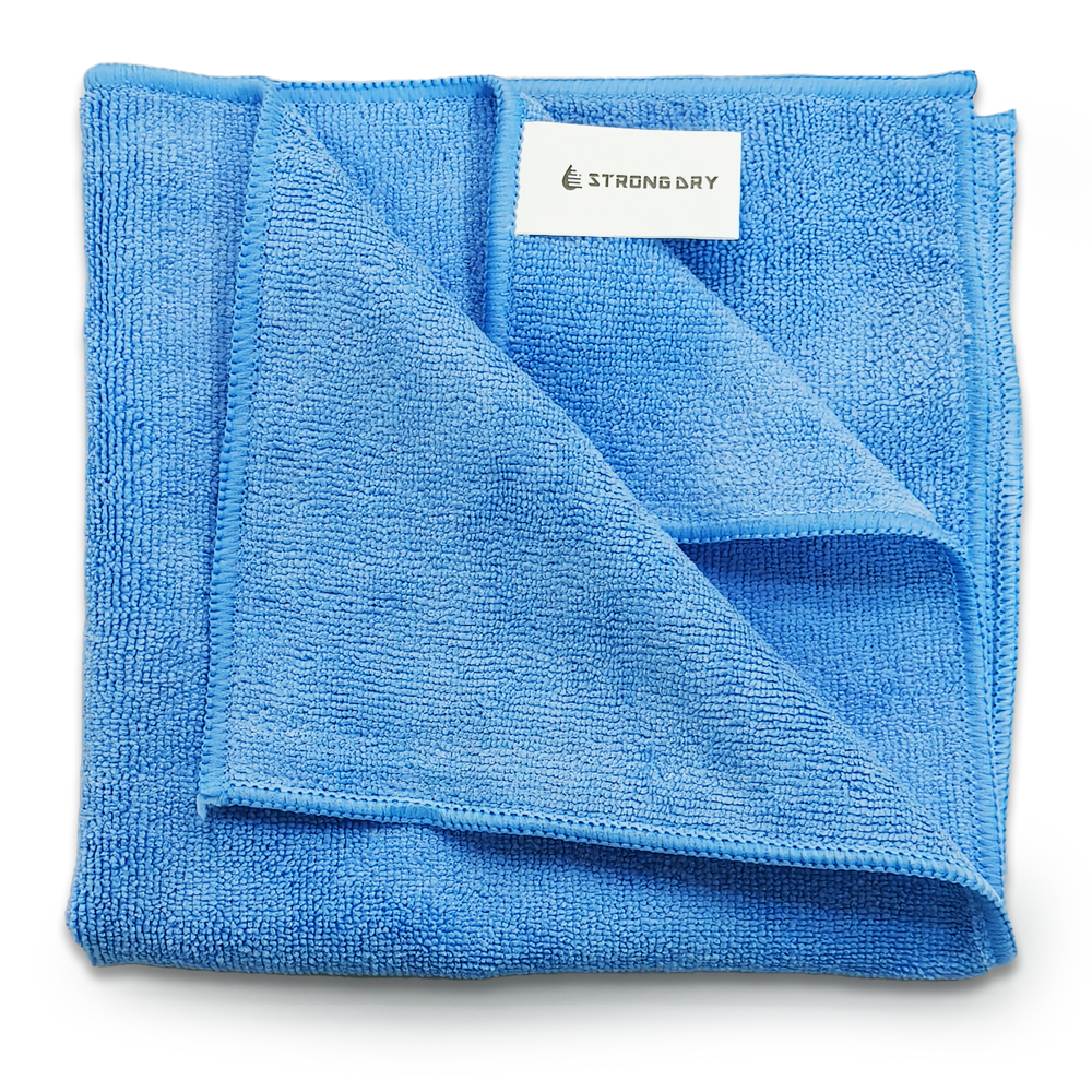 AUTOZCRAVE Wrap Knitted Microfiber Cloth (40x40 cm, 360 GSM) - Lint-Free Car Detailing & Cleaning Towel