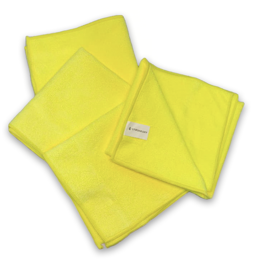 AUTOZCRAVE Wrap Knitted Microfiber Cloth (40x40 cm, 360 GSM) - Lint-Free Car Detailing & Cleaning Towel