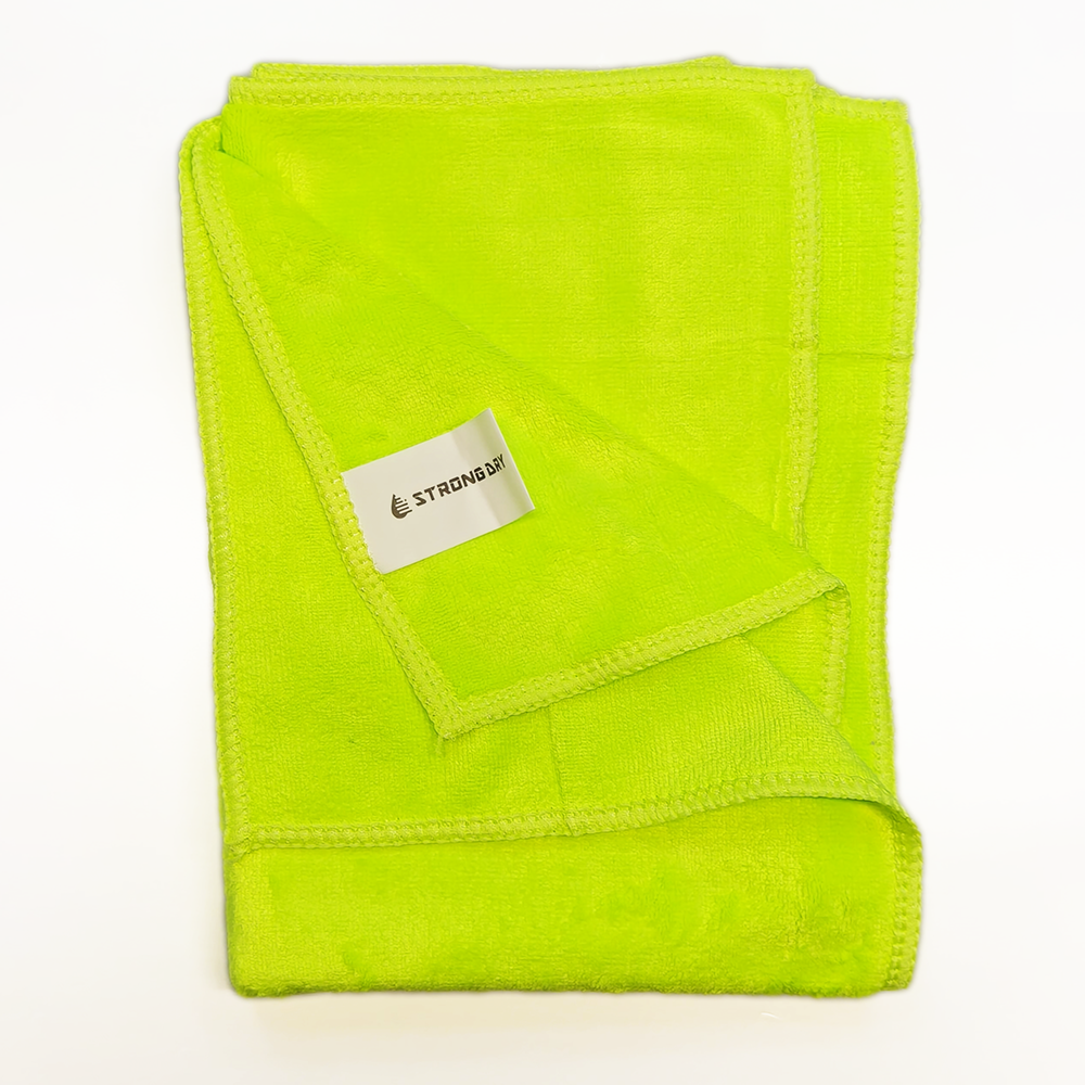 AUTOZCRAVE Weft Knitted Microfiber Cloth (40x40 cm, 425 GSM) - Lint-Free Heavy Duty Cleaning Towel