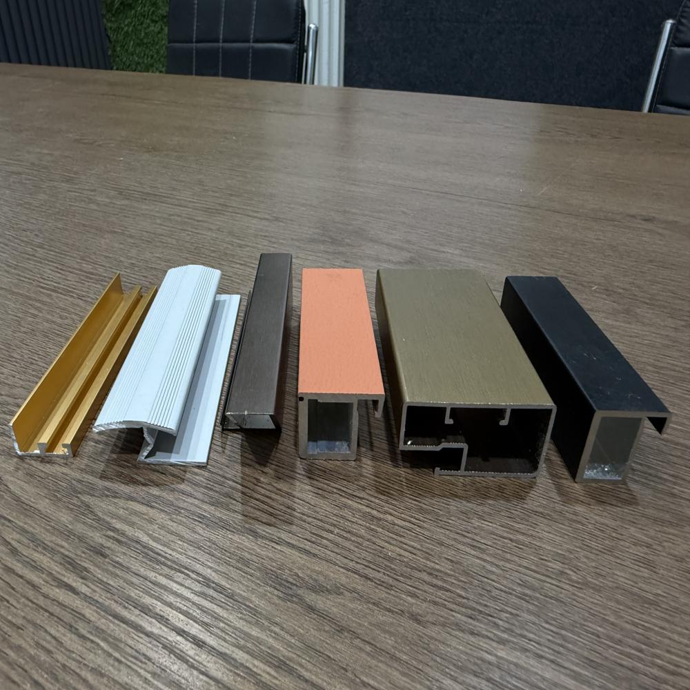 Premium Aluminium Tile Trims, Hairline & Leather Finish, Imported Tile Edge Profiles Supplier India
