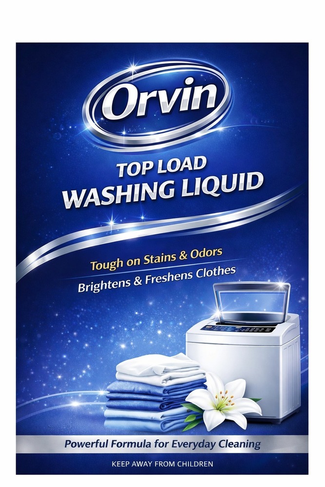 Top Loading Washing Liquid