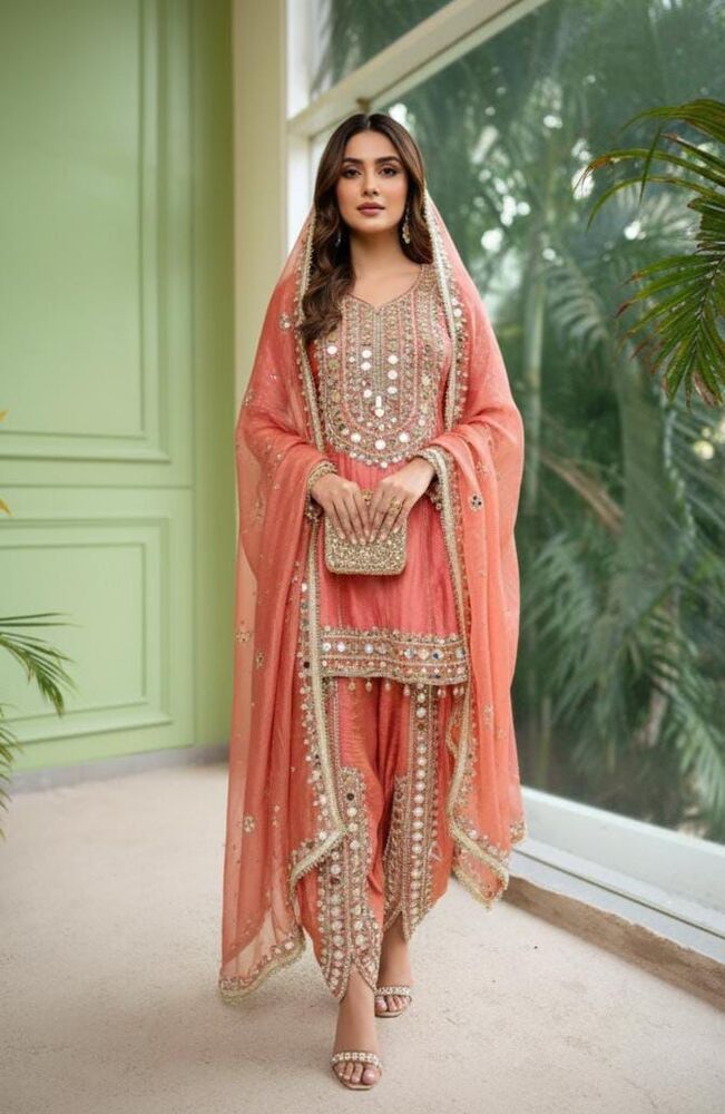 Noor Embroidered Suit