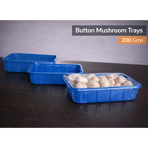 200 GM PP Thermoformed Button Mushroom Tray