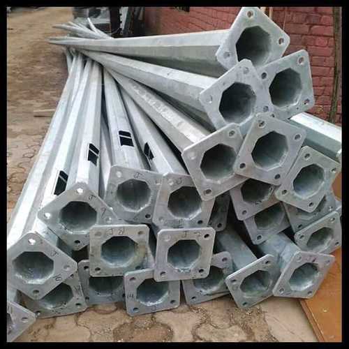 Octagonal Street Light Pole - Height: 7  Meter (M)