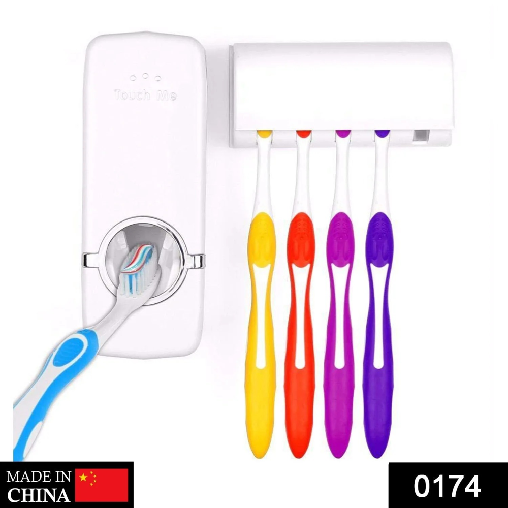 TOOTHPASTE DISPENSER AND TOOTH BRUSH HOLDER (0174)