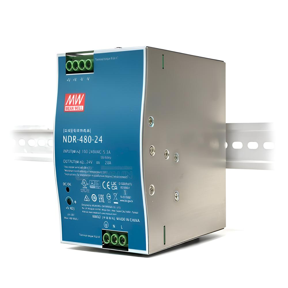 Mean Well NDR-480-24 DIN Rail Power Supply