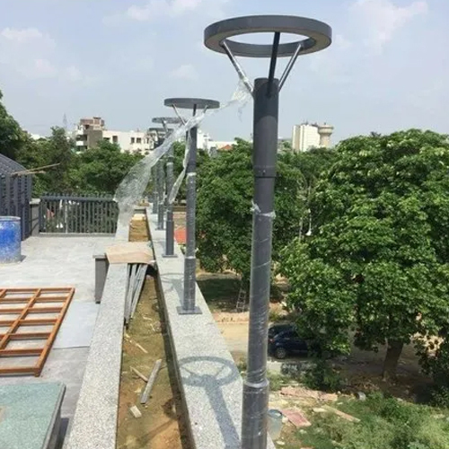 Decorative Ring Light Pole