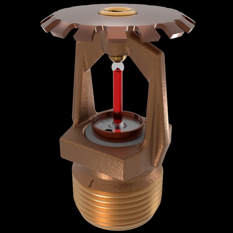 UPRIGHT FIRE SPRINKLERS