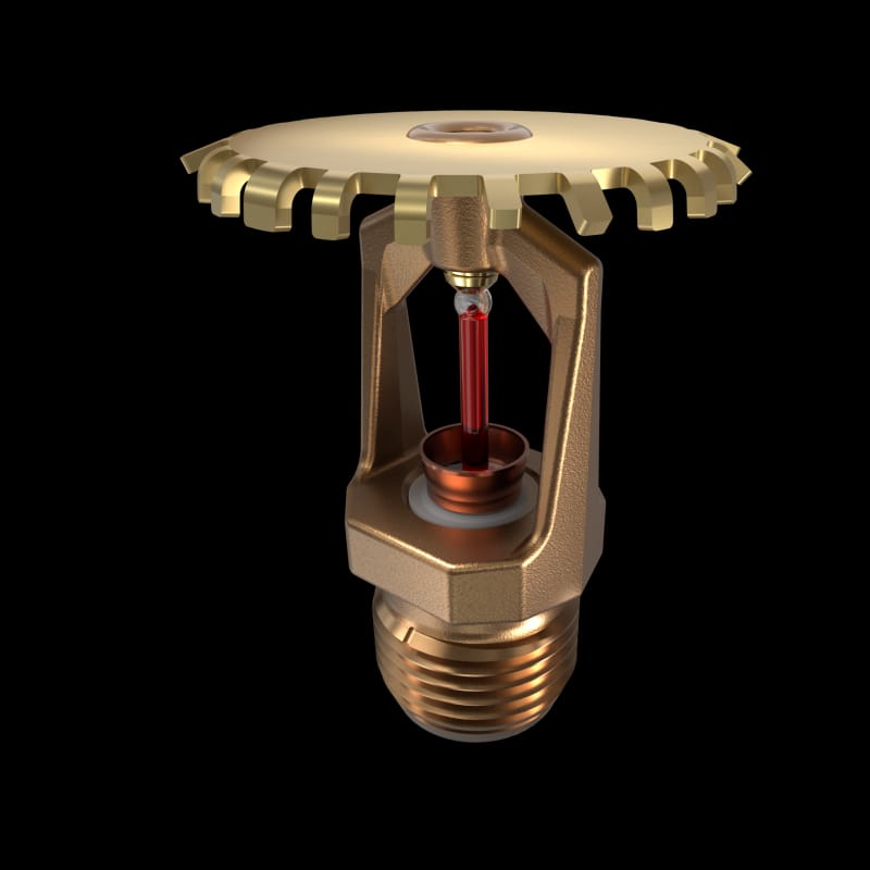 UPRIGHT FIRE SPRINKLERS