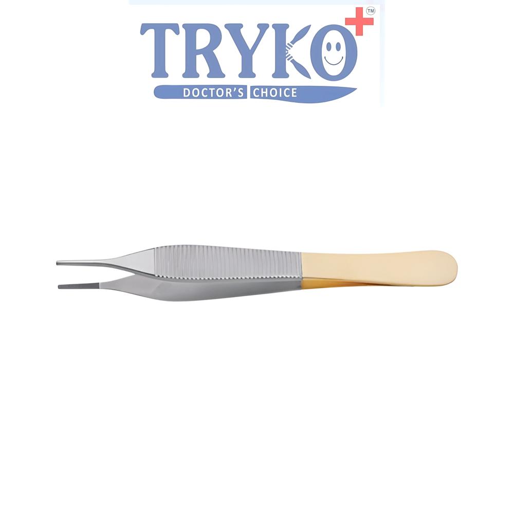 Adson Micro Dissecting Forceps Plane Tc 6 Inch Brand TRYKO+